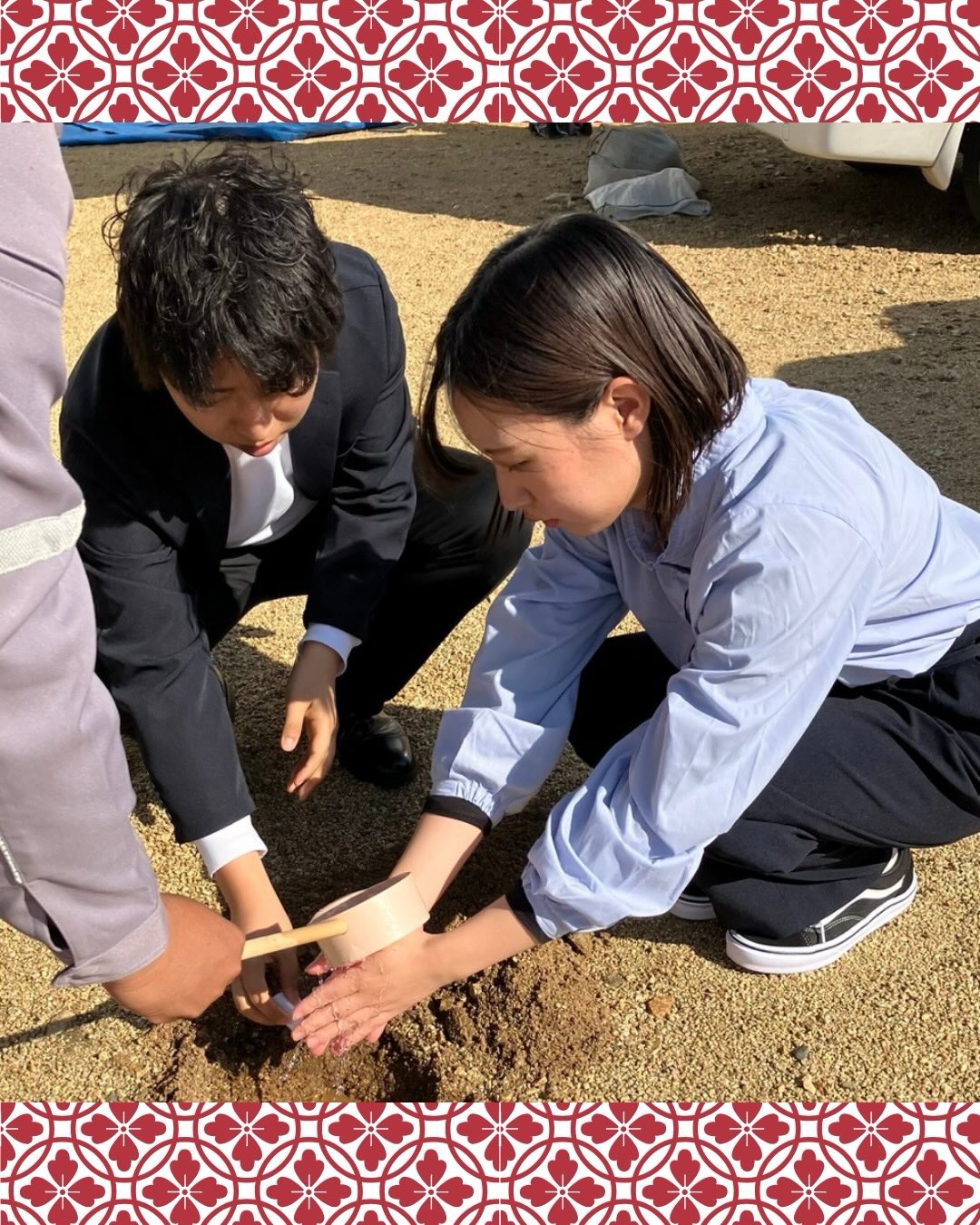 ドッグラン付きのお家-地鎮祭